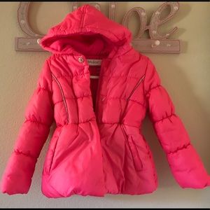 Cotton Candy Pink Puffer Jacket